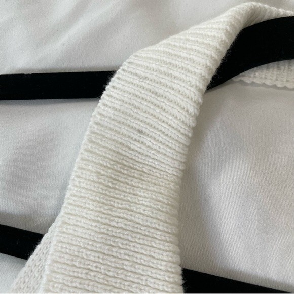 NWT Pink Rose Brand White Halter Sweater Dress Size Small - Picture 5 of 5